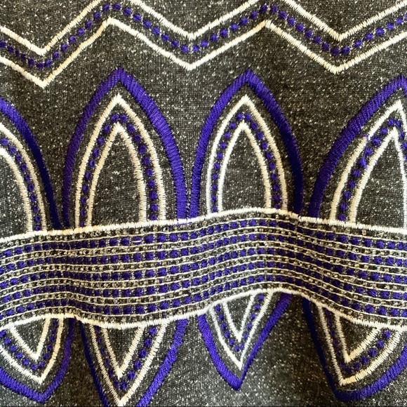 HAZEL Fair Isle Embroidered Crew Sweatshirt - Picture 7 of 11